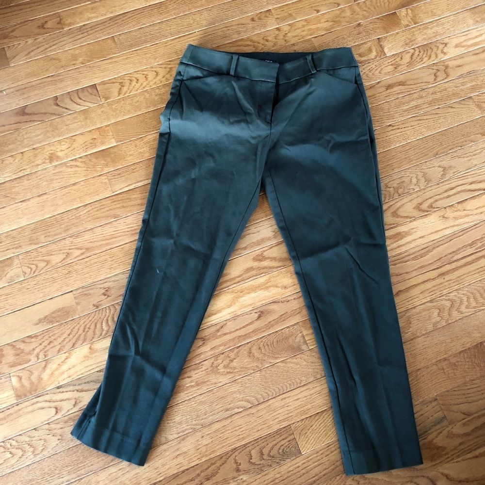 Loft hunter green pants